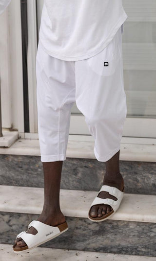 Jogging Short Weiß von Qaba'il