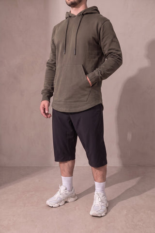 Khaki Hoodie von Aboe Safiya
