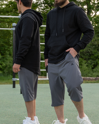 Oversized Hoodie "Refined" Schwarz