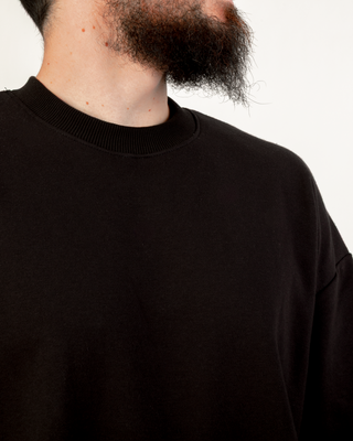 OVERSIZE T-SHIRT SCHWARZ