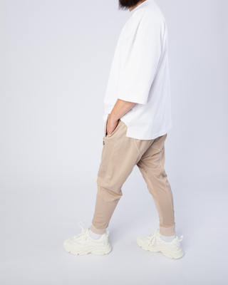 Jogginghose Beige 'Comfort' von Qaba'il