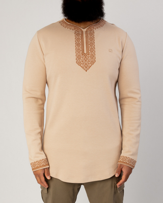 Beiges Sweatshirt Alhambra „Embrace“