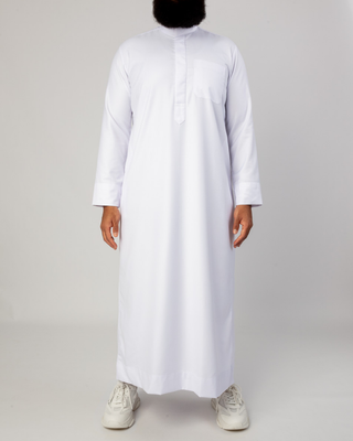 Saudi Qamis „Cashmere Elite“ Weiß