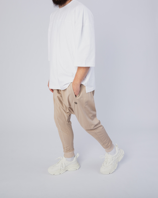 Jogginghose Beige 'Comfort' von Qaba'il