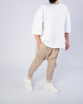 Jogginghose Beige 'Comfort' von Qaba'il