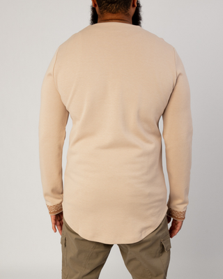 Beiges Sweatshirt Alhambra „Embrace“