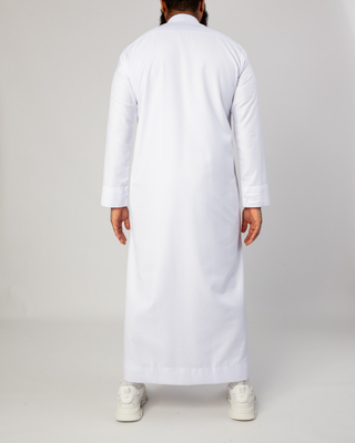 Saudi Qamis „Cashmere Elite“ Weiß