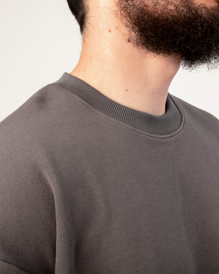 OVERSIZE T-SHIRT ANTHRAZIT