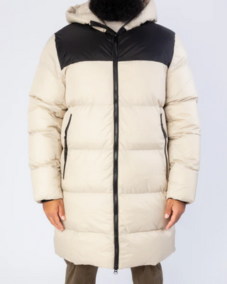 Langer Winterparka Beige von Frivilin