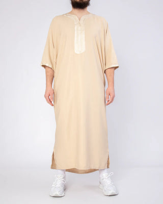 Marokkanische Kandora „Nador“ Beige von Rafiq