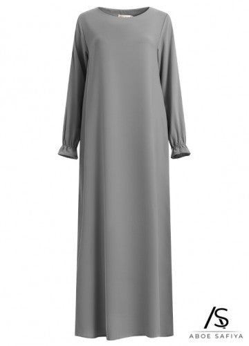 Abaya 'Aicha' Dunkelgrau