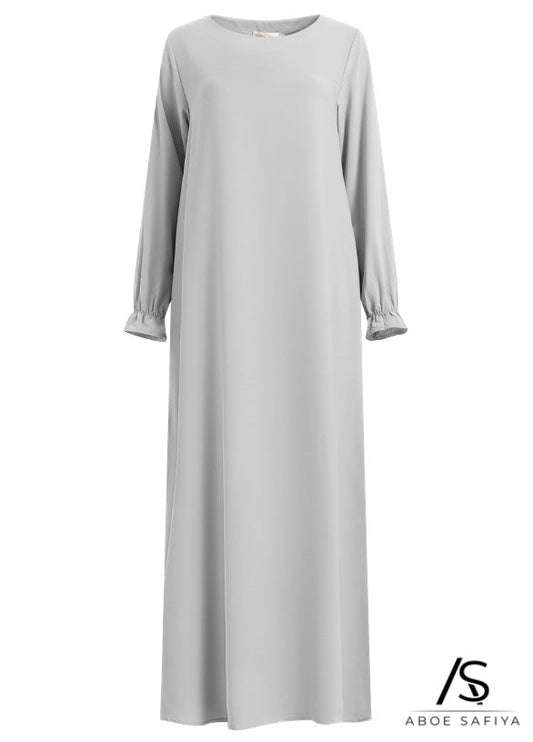 Abaya 'Aicha' Hellgrau