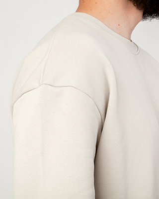 OVERSIZE T-SHIRT HELLGRAU