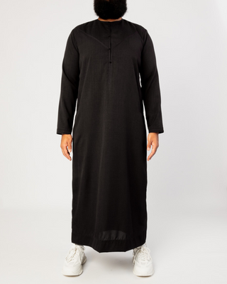 Emirati Qamis „Imperial Elite“ Schwarz