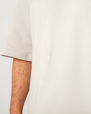 OVERSIZE T-SHIRT HELLGRAU