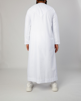 Emirati Qamis „Platinum Elite“ Weiß