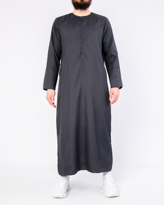 Emiratischer Qamis Charcoal