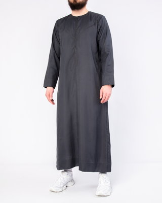 Emiratischer Qamis Charcoal