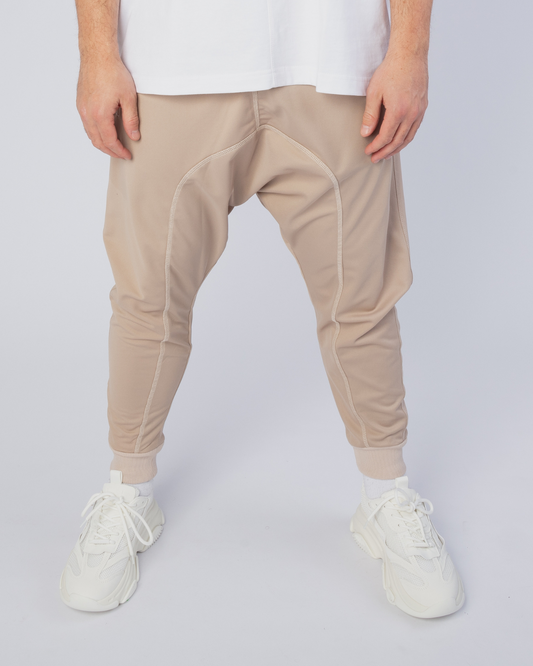 Jogginghose Beige 'Comfort' von Qaba'il