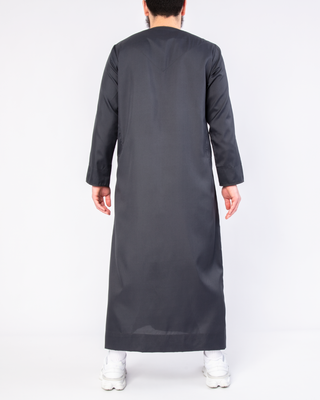 Emiratischer Qamis Charcoal