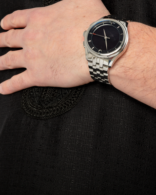 Marokkanische Kandora „Nador“ Schwarz von Rafiq