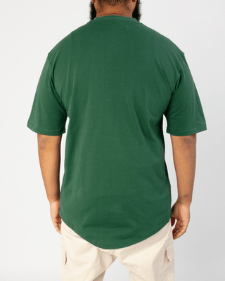 New Heritage T-shirt in dark green.