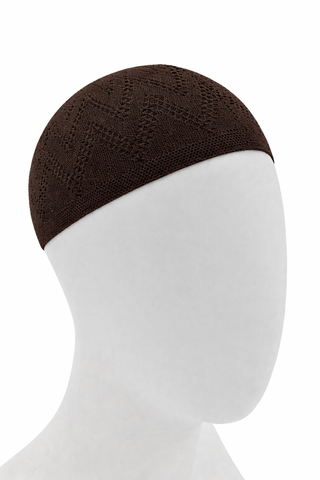 Gebetsmütze „Cottonmix Subtle“ Dunkelbraun