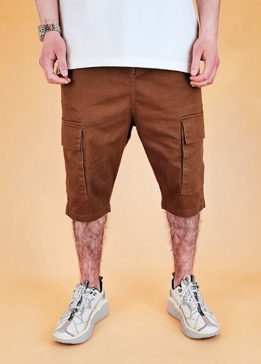 Bermuda Chino 'Cargo' Braun von New Heritage