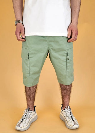 Bermuda Chino 'Cargo' Mint Green von New Heritage