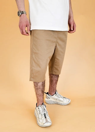 Bermuda Chino 'Basic' Beige von New Heritage