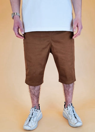 Bermuda Chino 'Basic' Braun von New Heritage