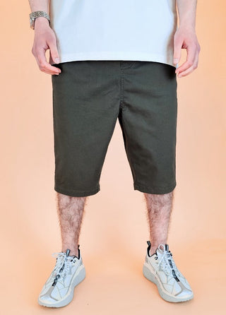 Bermuda Chino 'Basic' Dunkelgrün von New Heritage