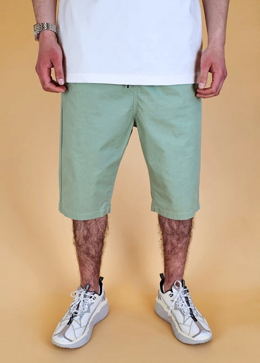 Bermuda Chino 'Basic' Mint Green von New Heritage