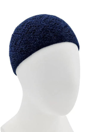 Gebetsmütze „Velvet Subtle“ Marineblau