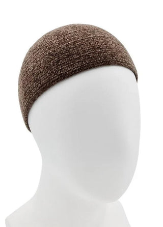 Gebetsmütze „Velvet Basic“ Braun