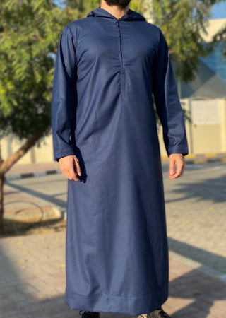 Djellaba Navy von Custom Qamis