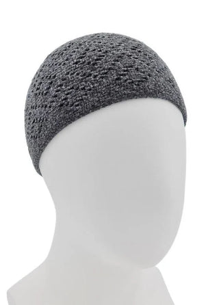 Gebetsmütze „Velvet Subtle“ Grau