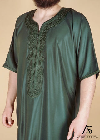 Marokkanisches Kandora 'Luxury' Green von Rafiq