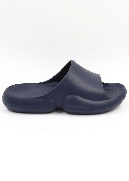 Marineblauer Slipper 'Fly-Out'