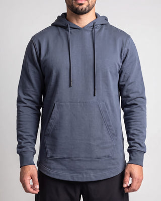 Oversized Hoodie Refined Anthrazit Studiofoto