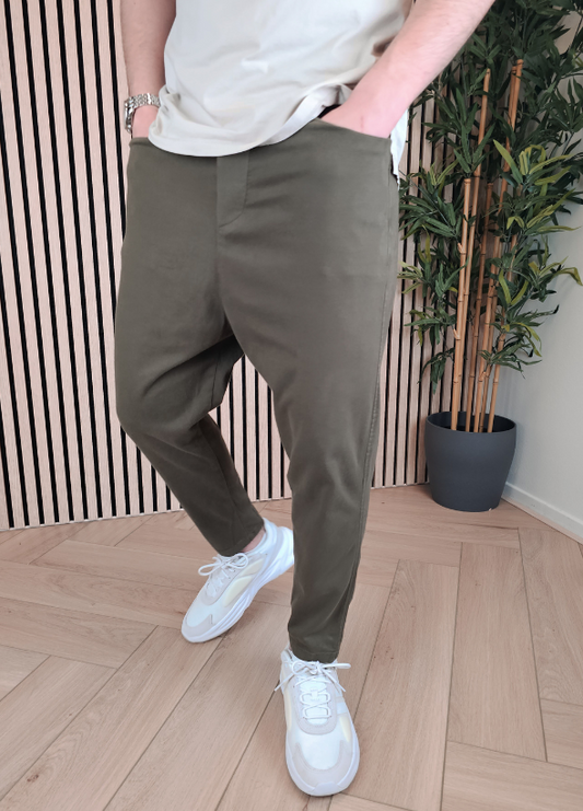 Khaki Chino 'Business' von Al-Mirats