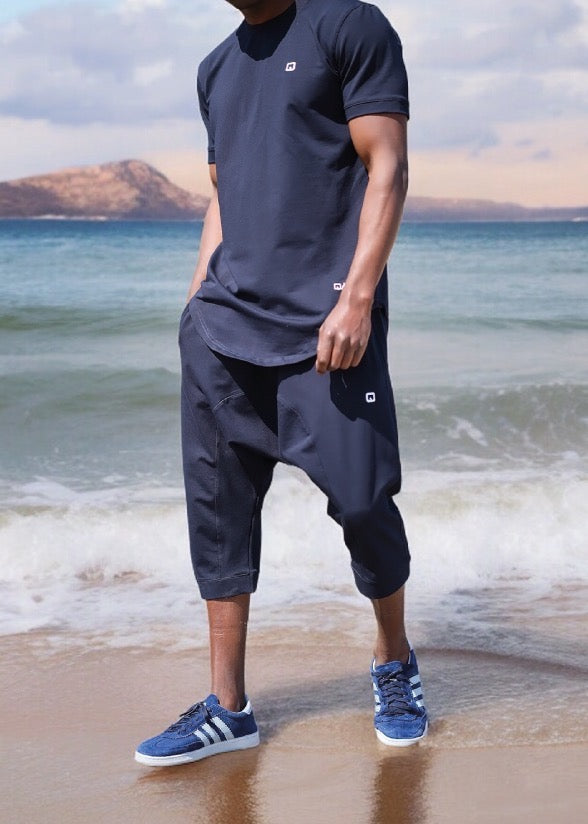 Sommeroutfit Navy Nautik Qaba'il