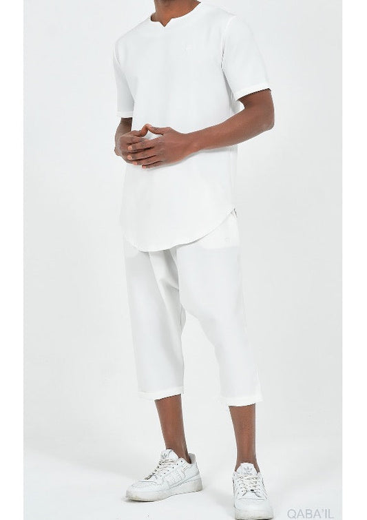 Sommeroutfit 'Azure' Off-White Qaba'il