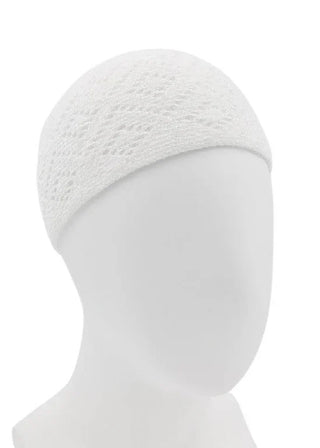 Gebetsmütze „Velvet Subtle“ Weiß