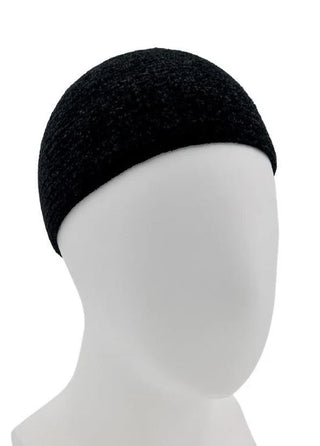 Gebetsmütze „Velvet Basic“ Schwarz